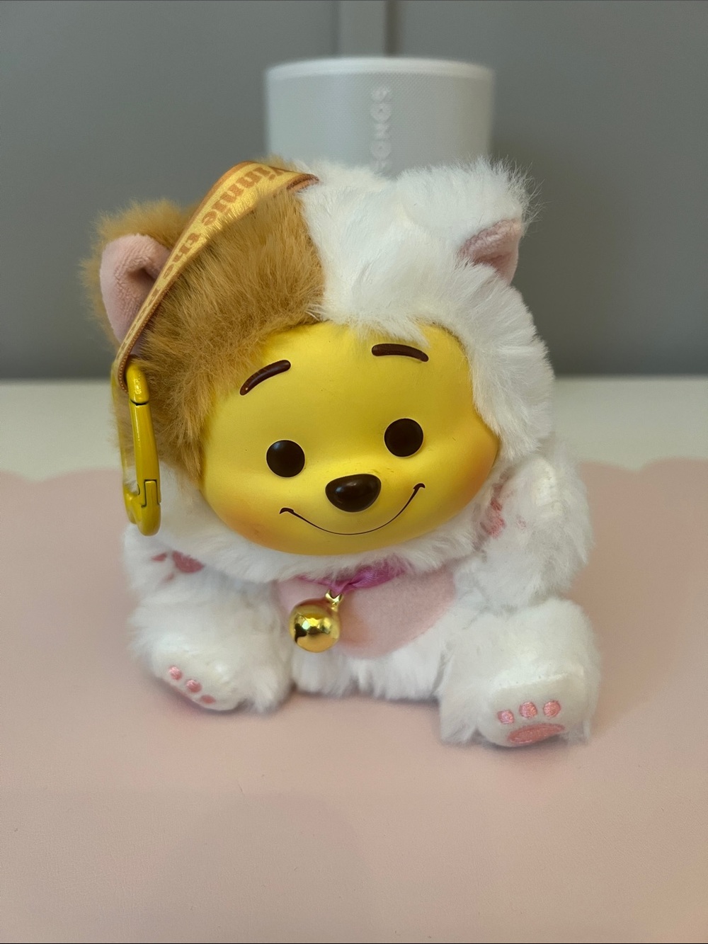 Miniso winnie the pooh as cat bag charm